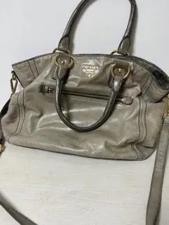 PRADA 2way ショルダーバッグ レザー