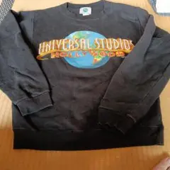 UNIVERSAL STUDIOS 黒 ユニバーサルスタジオハリウッドトレーナー