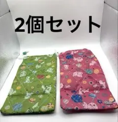 【未使用】ポケモンキルティングペットボトルホルダー2個セット/匿名配送・送料込み