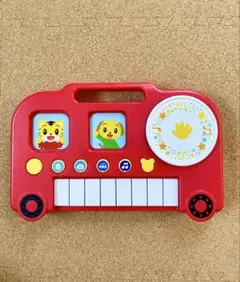 【美品】こどもちゃれんじ/音遊びバス/犬・ネコ・車/クリスマス特別号限定品