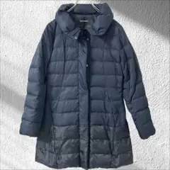 ギャローリア 中綿 ダウン コート ミディ丈 防寒 ジャケット 迷彩柄