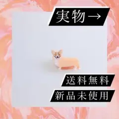犬 ヘアクリップ 髪留め コーギー 神崎恵 愛用