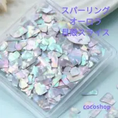 SALEスパーリングオーロラ 貝殻スライス