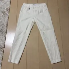 美品 Rady レディー ホワイト アンクル パンツ S 白