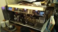 中古 UNIC Stella di caffe 2連 業務用エスプレッソマシン