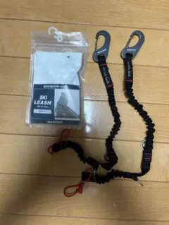 モンベル mont-bell スキーリーシュ スキー 流れ止め 黒