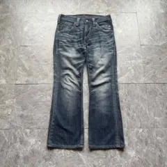 Levi's 507 studs flare denim pants y2k