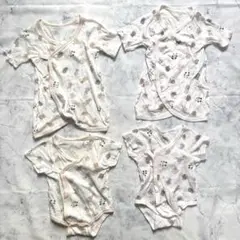 ベビー　肌着　コンビ肌着　ロンパース　西松屋　新生児　50 60 まとめ売り
