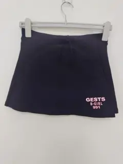 GESTS 　ゲスト　レディース　スポーツ　ウェア　スカート 　M サイズ　黒