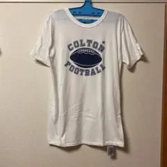 Champion COLTON FOOTBALL Tシャツ M ホワイト