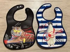 ベビー　お食事エプロン　2枚セット