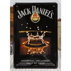 ジャック・ダニエルズ ウイスキー 洋酒　メタルポスター　ブリキ看板　飾り物