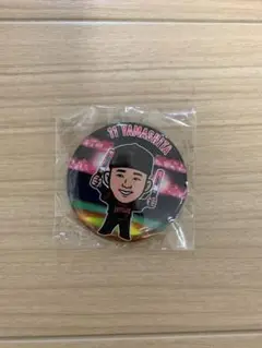 オリックスバファローズ　ガチャガチャ　缶バッジ　山下舜平大