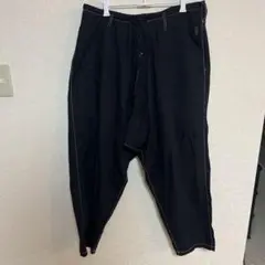 ヨージヤマモト サルエルパンツ 黒