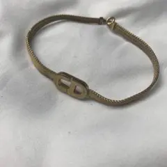ディオール ブレスレット 金 ゴールド ロゴ