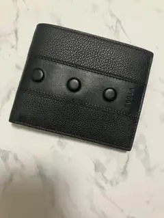 新品保管品　フルラ　二つ折り財布　メンズ