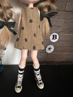 ブライス ミニワンピ アウトフィット オビツ22