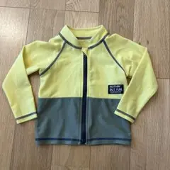 F.O KIDSラッシュガード イエロー グレー 90