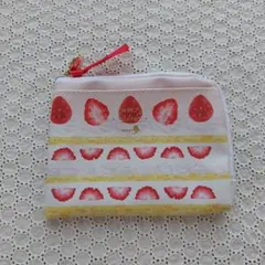 メリーチョコレート　ショートケーキポーチ