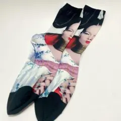 Bjork ソックス Homogenic ビョーク 靴下 アイスランド雑貨