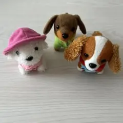 【まとめ売り】kabaya カバヤ きせかえ わんこ ぬいぐるみ 犬