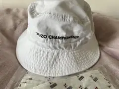 ZOZO CHAMPIONSHIP ホワイトハットとマスクセット