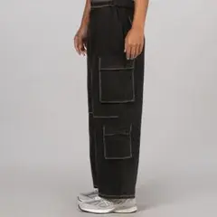 ボイラールーム BOILER ROOM 新品 未使用 カーゴパンツ BLACK