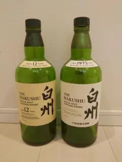 【空瓶】 白州12年 u0026 白州NV 700ml