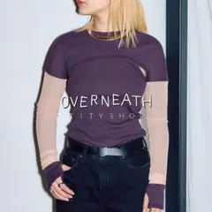 OVERNEATH オーバーニースCITYSHOP別注rib sleeves