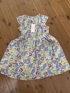 新品any FAM フルーツ柄 ノースリーブワンピース 120