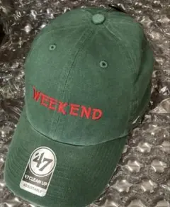 NEAT WEEKEND グリーン　キャップ