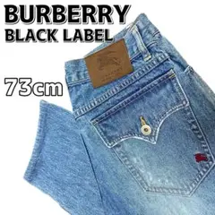 BURBERRY BLACK LABEL デニム ストレート 73cm Gパン