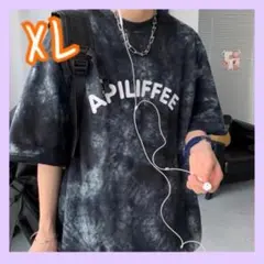 メンズ　Tシャツ　ブラック　ビックTシャツ　夏　海　XL