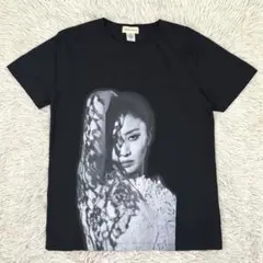 美品　激レア　鬼束ちひろ　Tシャツ　大判プリント　希少デザイン　ブラック