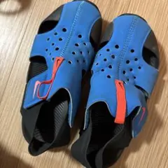 Nike サンダル 21cm 青