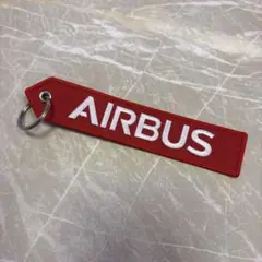 AIRBUS キーホルダー 赤