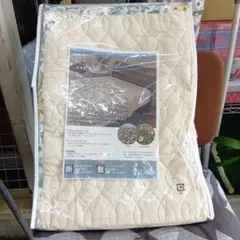 人気のフランスリネン&コットンガーゼ敷きパッド　シングル　本日再入荷