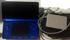 Nintendo 3DS 本体 青 充電器
