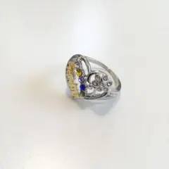 新品 ジルコニア リング シルバー ゴールド アクセサリー メンズ レディース