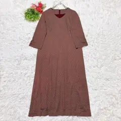 【クリスチャンオジャール】 7分袖ワンピース インナーワンピ アンサンブル M