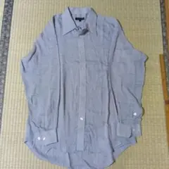 SELECTION 長袖シャツ Lサイズ グレー系