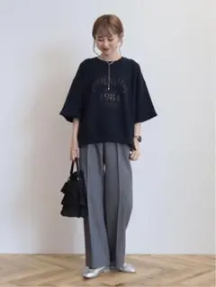 ミニ裏毛ロゴカットプルオーバー① ネイビー L アメリカンホリック