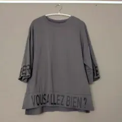 スコットクラブグレー 五分袖 Tシャツ