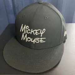 美品 NEWERA ニューエラ Disney ディズニー ミッキー 黒 ブラック
