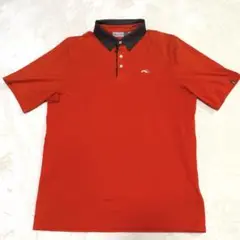 KJUS レッド ポロシャツ 52 Lサイズ
