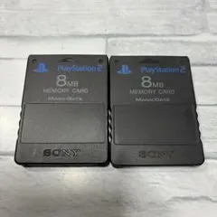 SONY PlayStation 2 メモリーカード ブラック 初期化済
