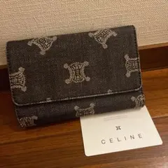 CELINE セリーヌ 財布 ヴィンテージ デニム