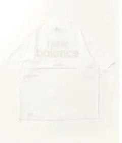 New Balance ホワイト Tシャツ 半袖