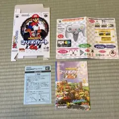 【極美品】⚠️ソフト無し　マリオカート64 箱　取り扱い説明