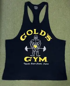 【お値下げ中】GOLD'S GYM　ゴールドジム　タンクトップ　 L　ブラック